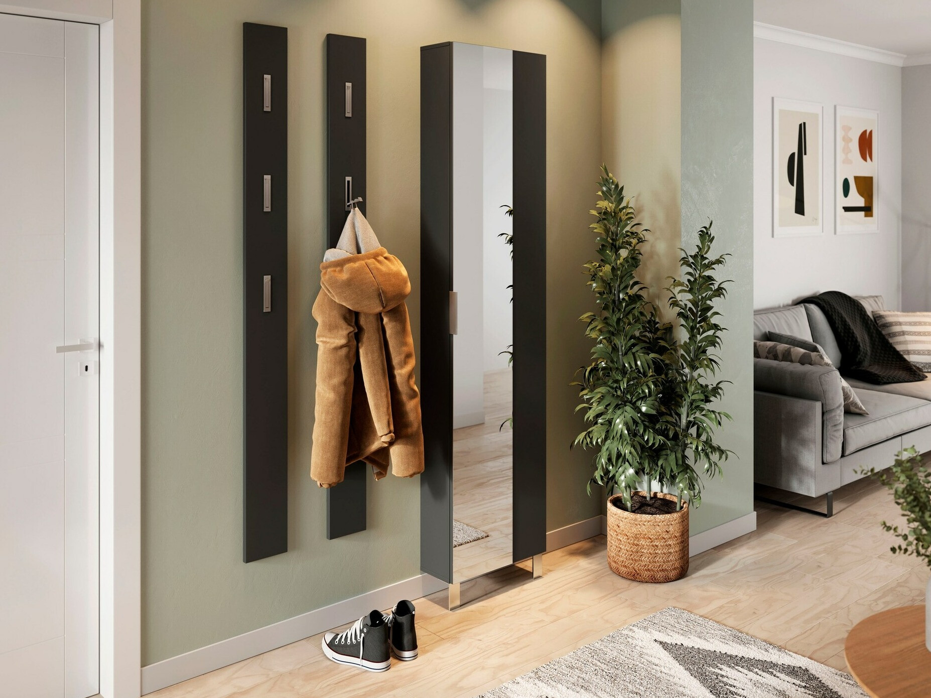 Cabide Sacramento 183 (Grafite)