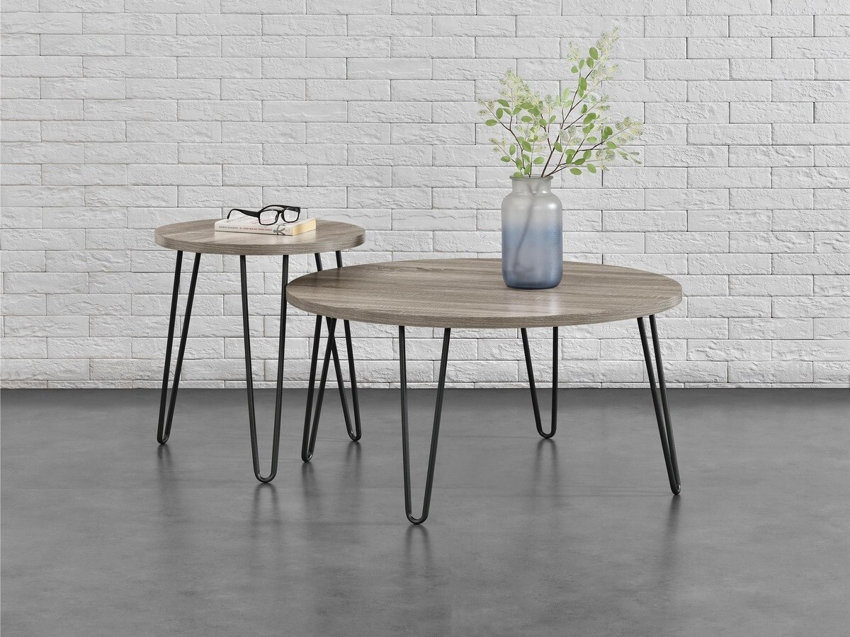 Mesa de centro Nutive 104 (Carvalho claro)