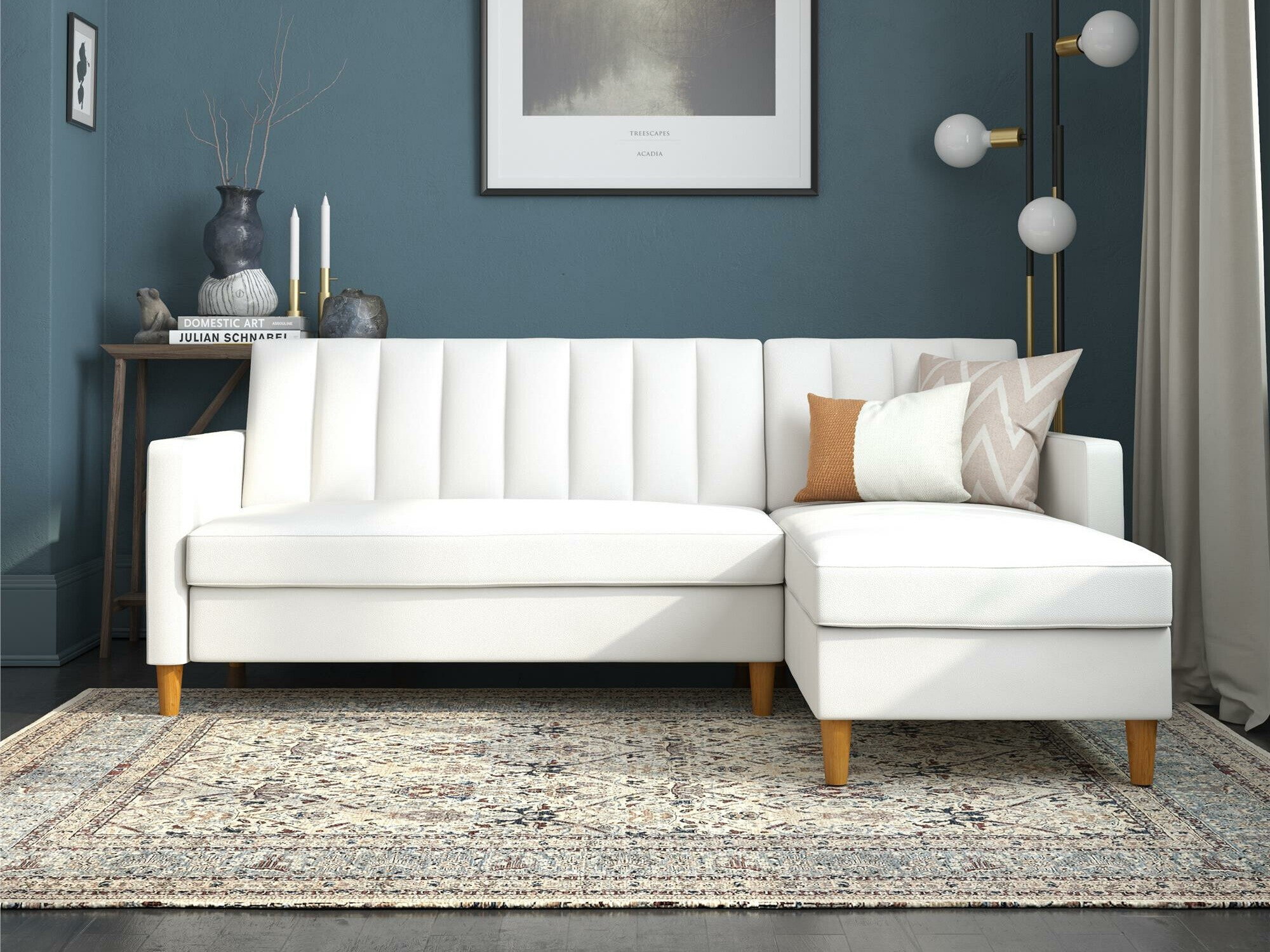 Sofá de canto Tulsa 108 (Branco)