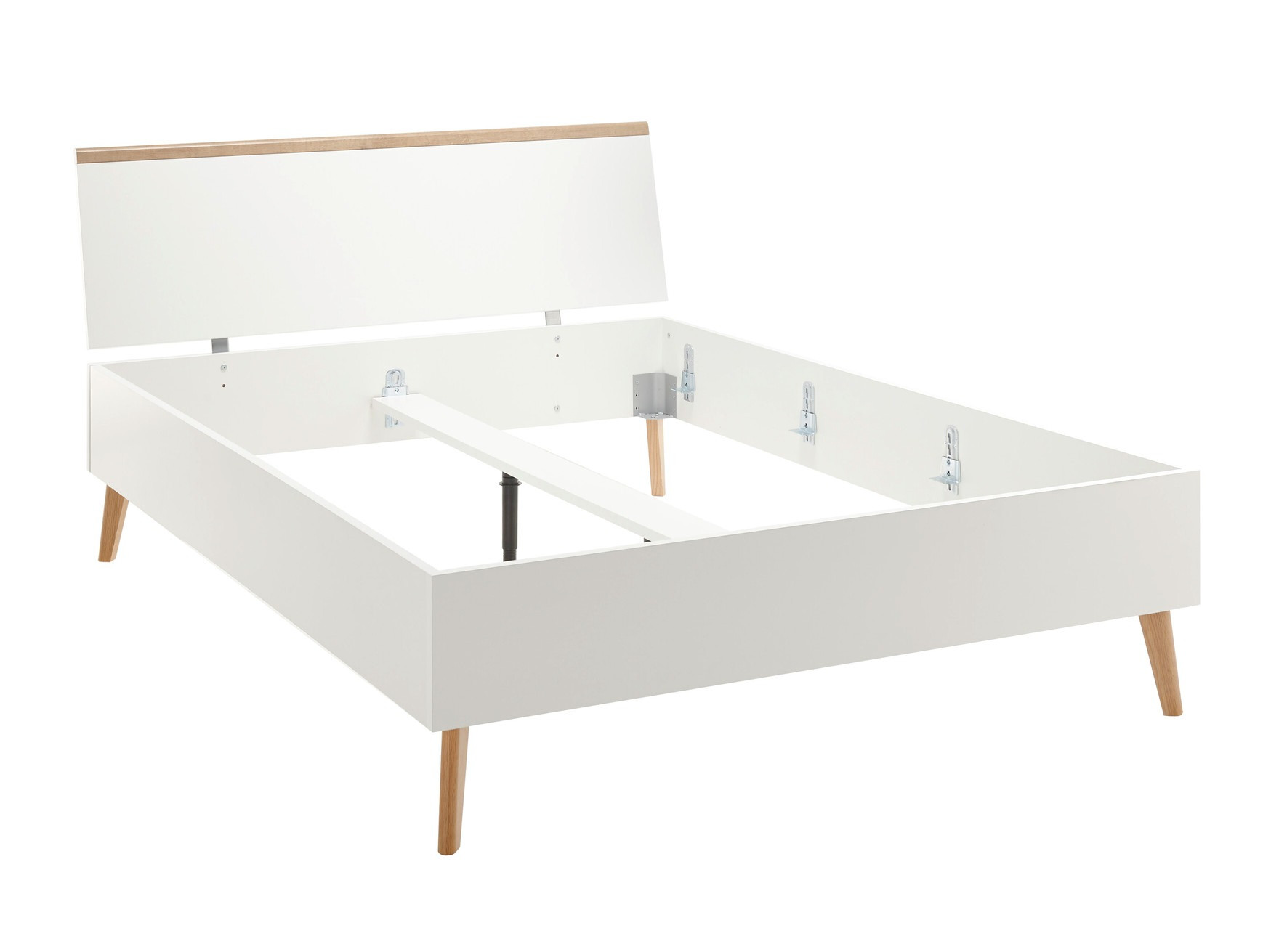 Cama Elbfiou 119 (Riviera carvalho + Branco)