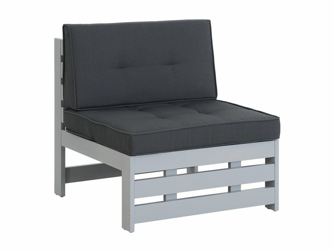 Poltrona para o exterior Riverton 758 (Preto + Cinzento)