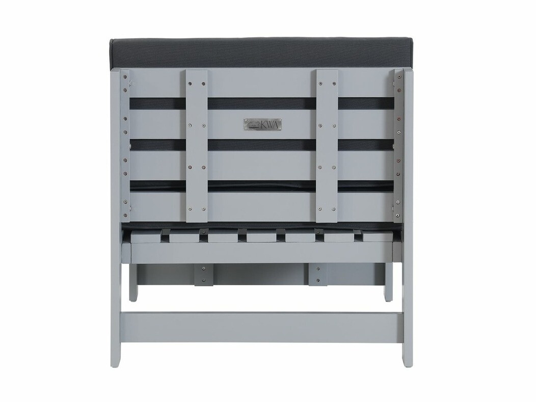 Poltrona para o exterior Riverton 758 (Preto + Cinzento)