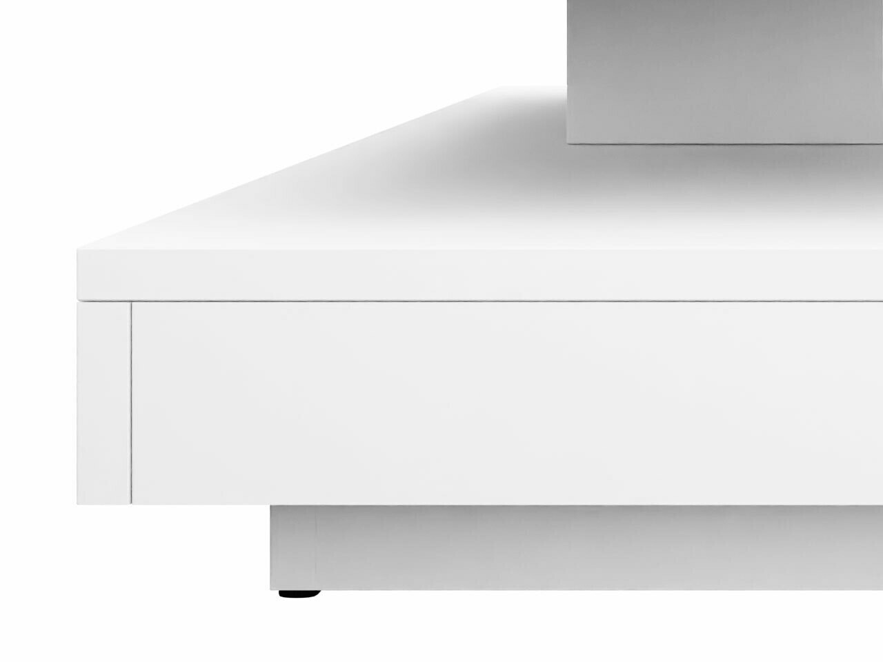 Mesa de centro extensível Comfivo Pisces (Branco)