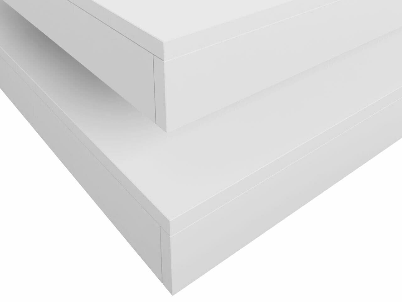 Mesa de centro extensível Comfivo Pisces (Branco)