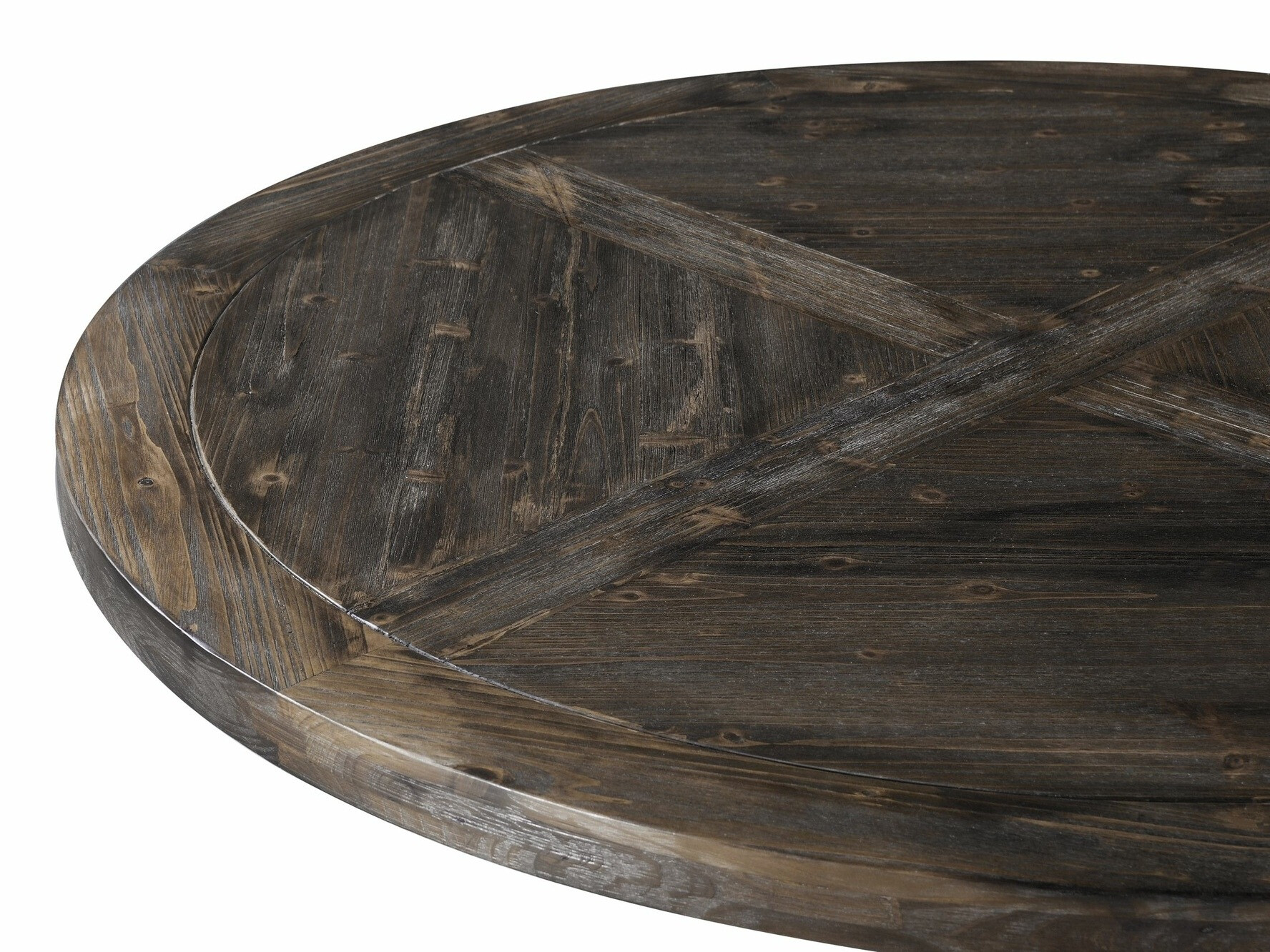 Mesa Riverton 769 (Madeira escura + Branco)