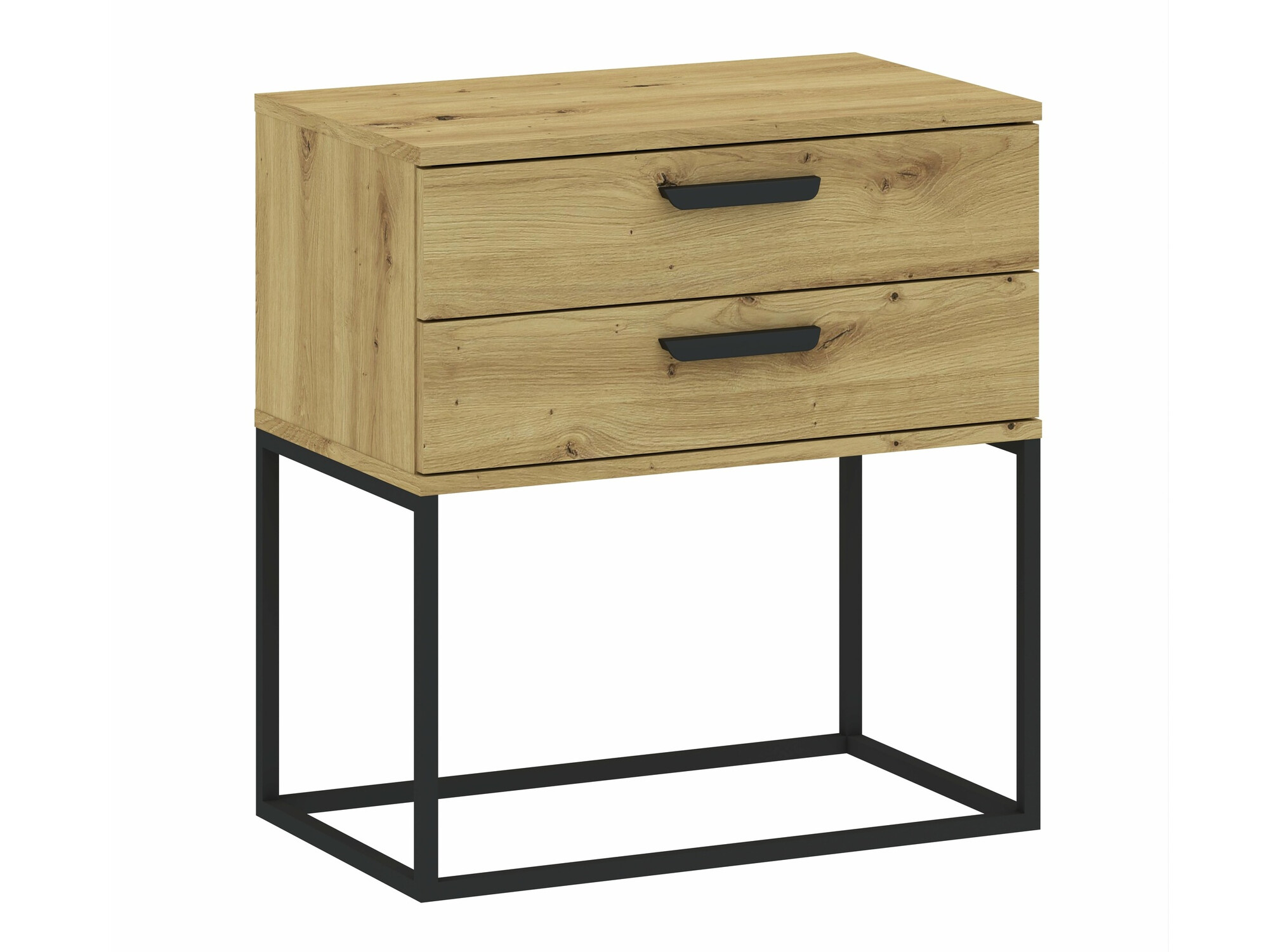 Mesa de cabeceira Bristol 194 (Carvalho Artisan)