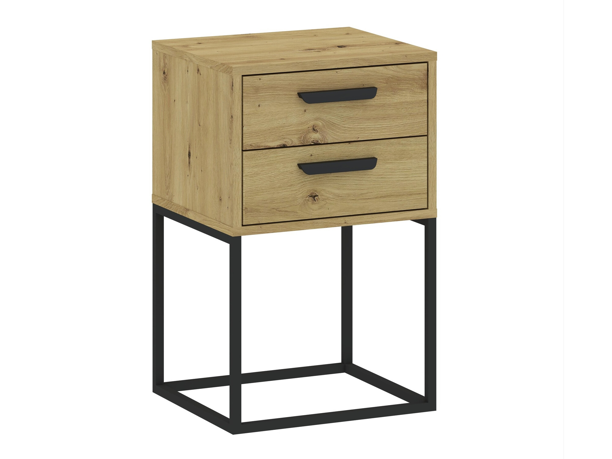 Mesa de cabeceira Bristol 196 (Carvalho Artisan)