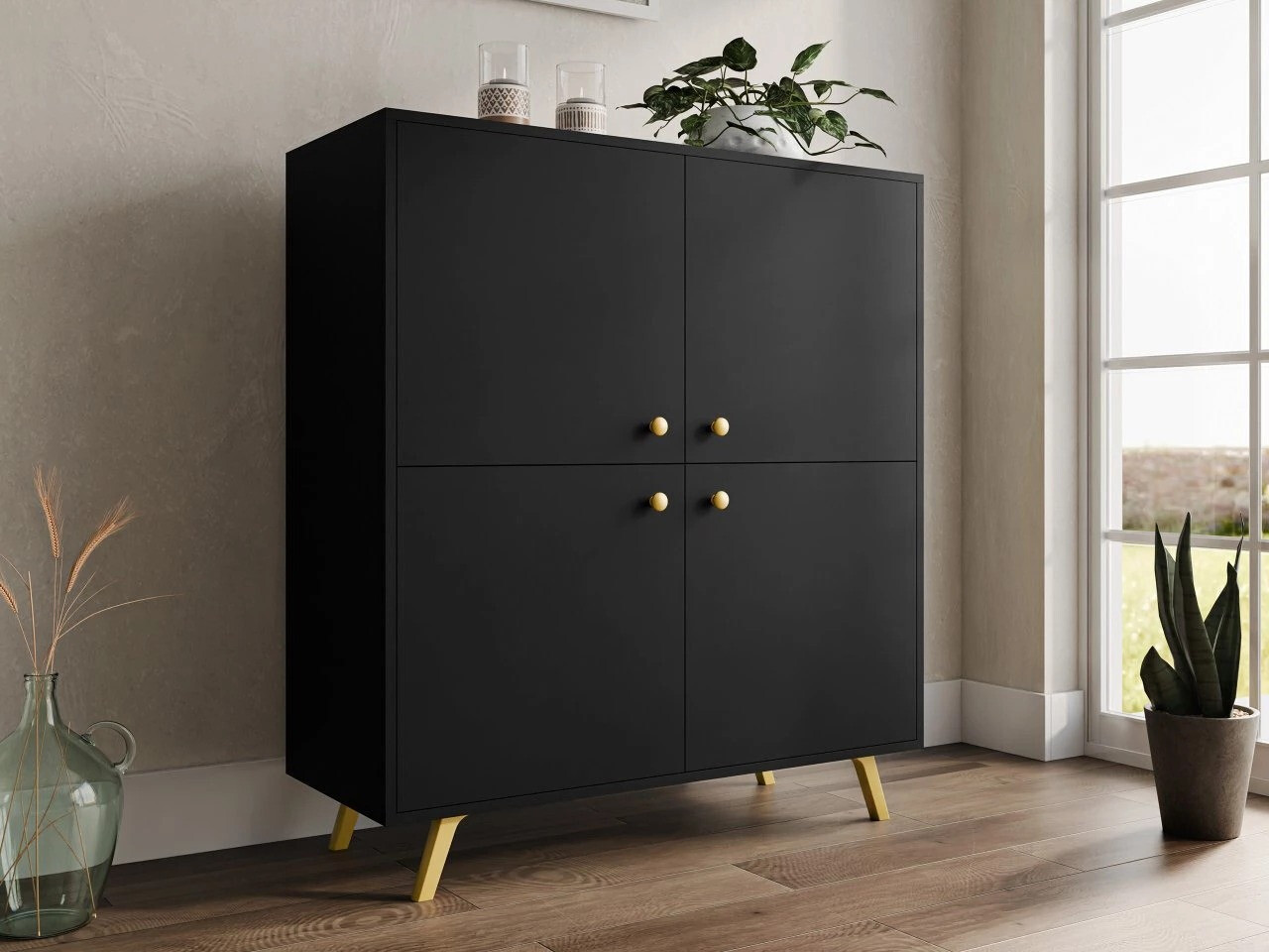 Aparador Monfera 103 (Preto)