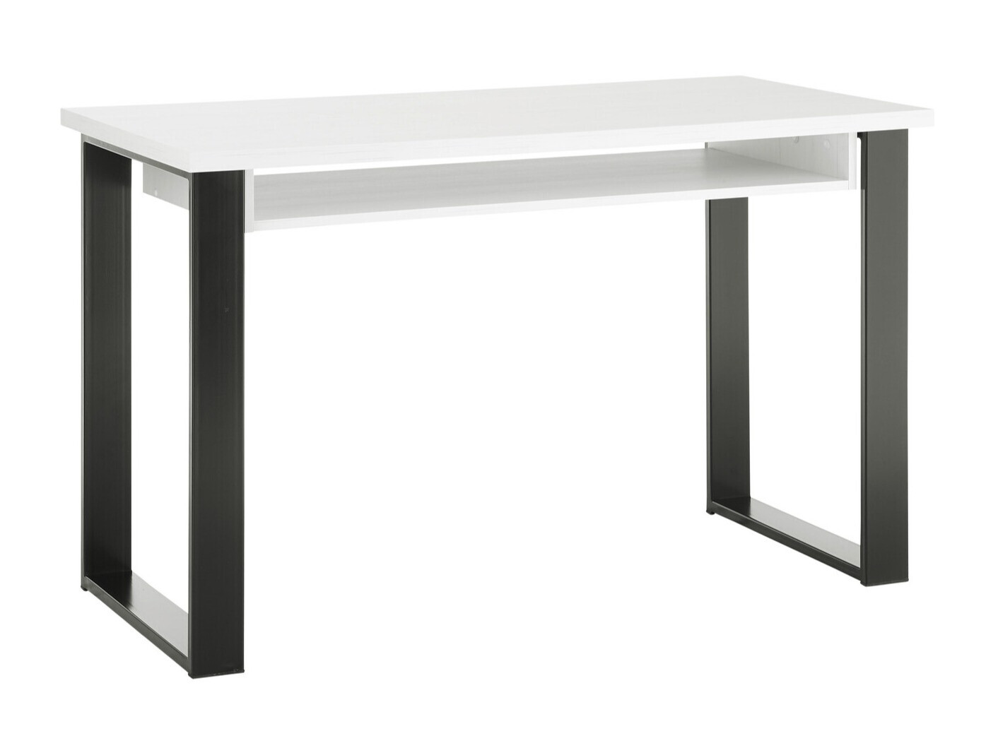Mesa de escritório Cirtale 101 (Pinheiro branqueado + Antracite)