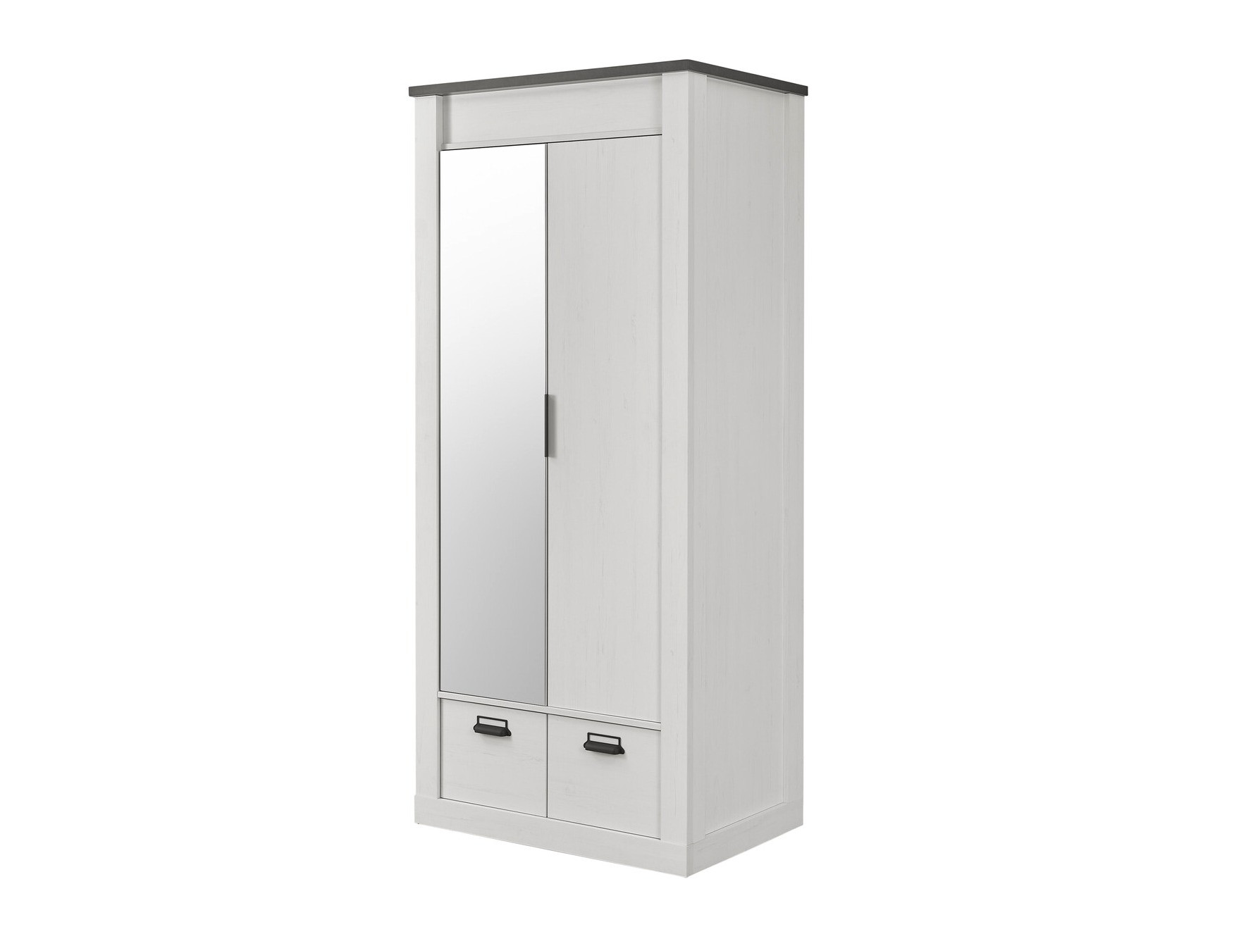 Roupeiro Cirtale 106 (Antracite + Pinheiro branqueado)