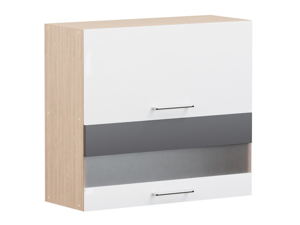 Armário modular suspenso Mode White 107