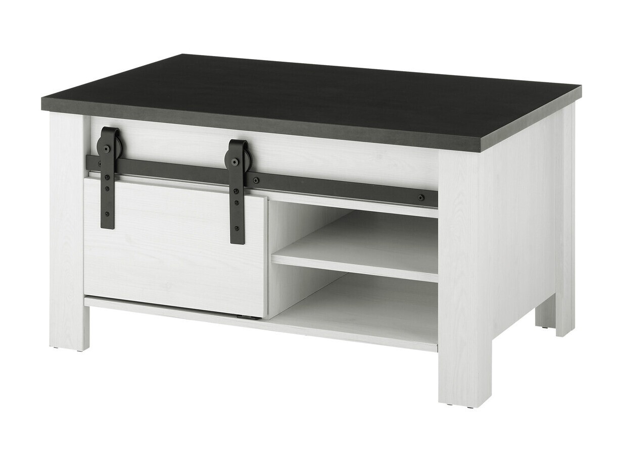 Mesa de centro Cirtale 111 (Antracite + Pinheiro branqueado)