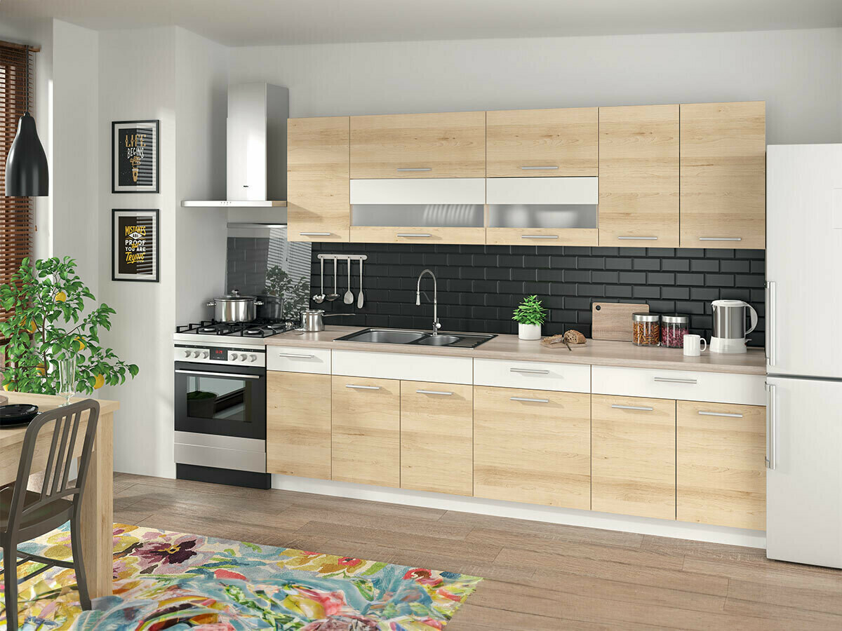 Armário modular suspenso Mode Beech 104