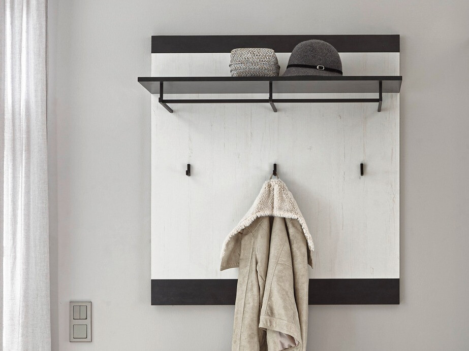 Cabide Cirtale 126 (Antracite + Pinheiro branqueado)