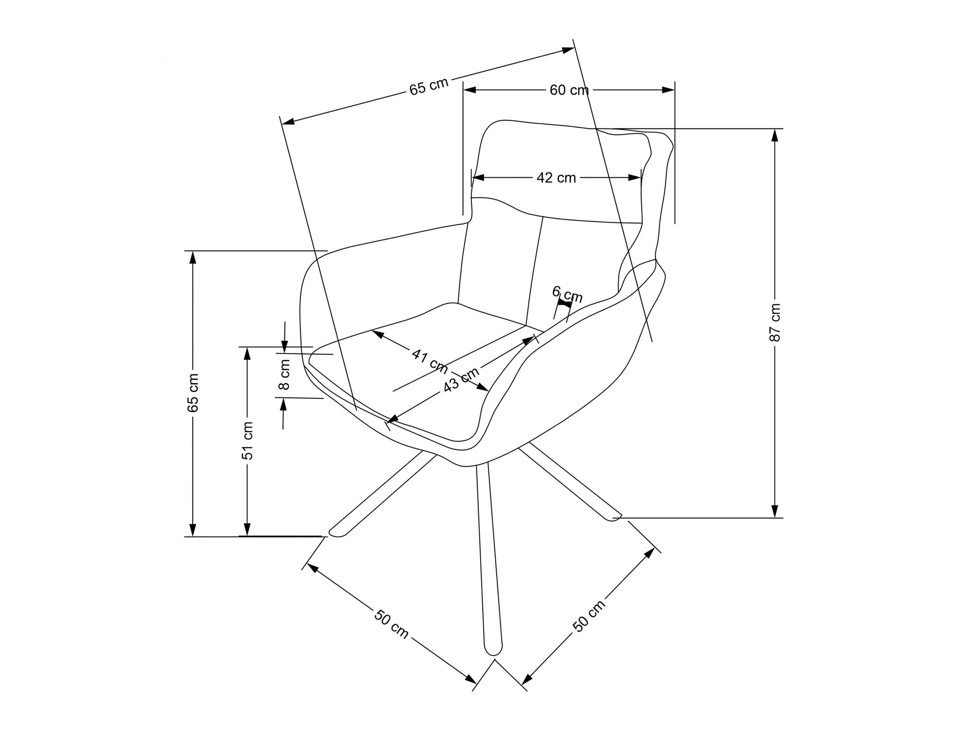 Cadeira Houston 1564 (Verde)