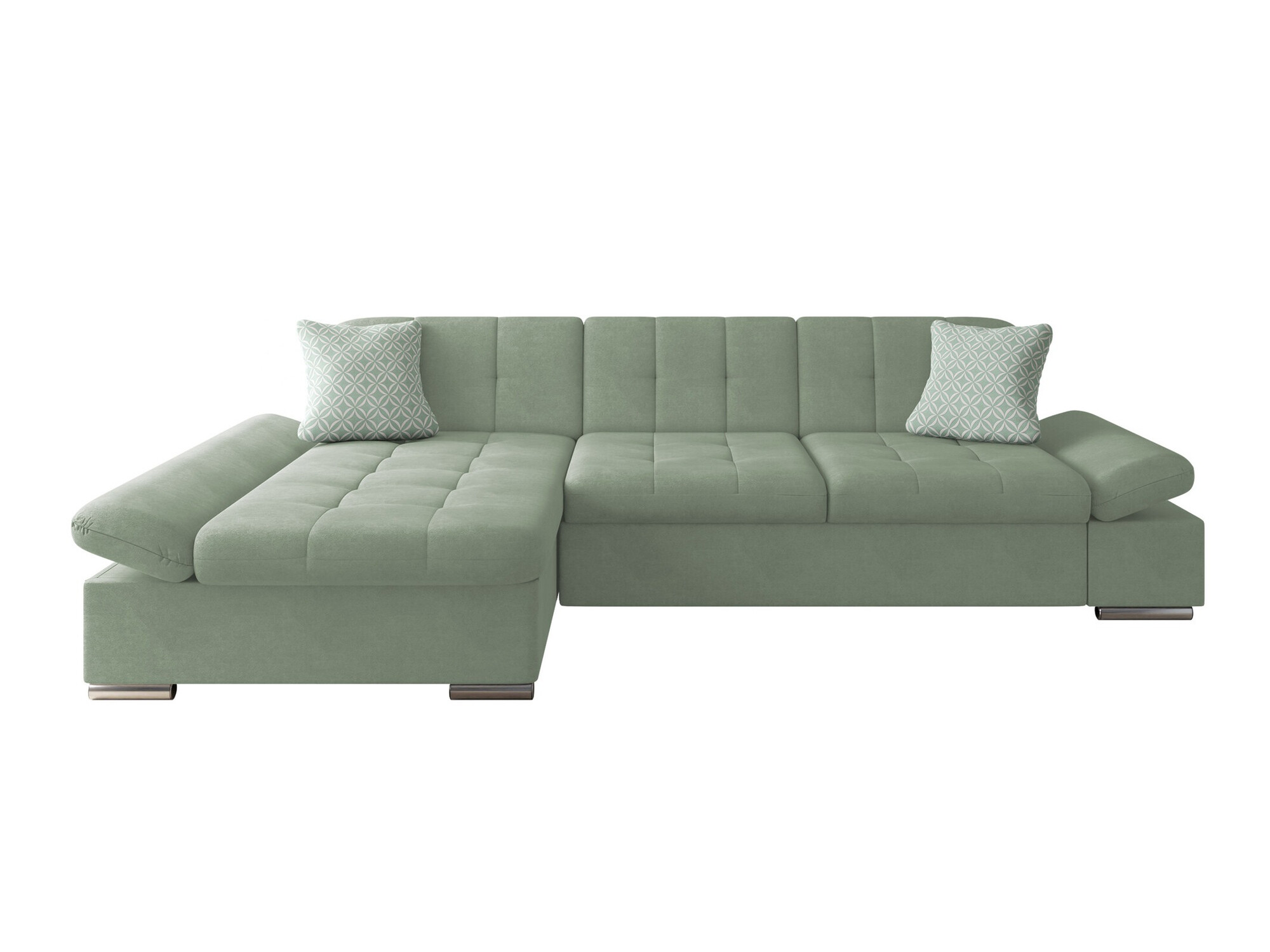 Sofá de canto Comfivo Sanitas I (Uttario Velvet 2954 + Evo 29)