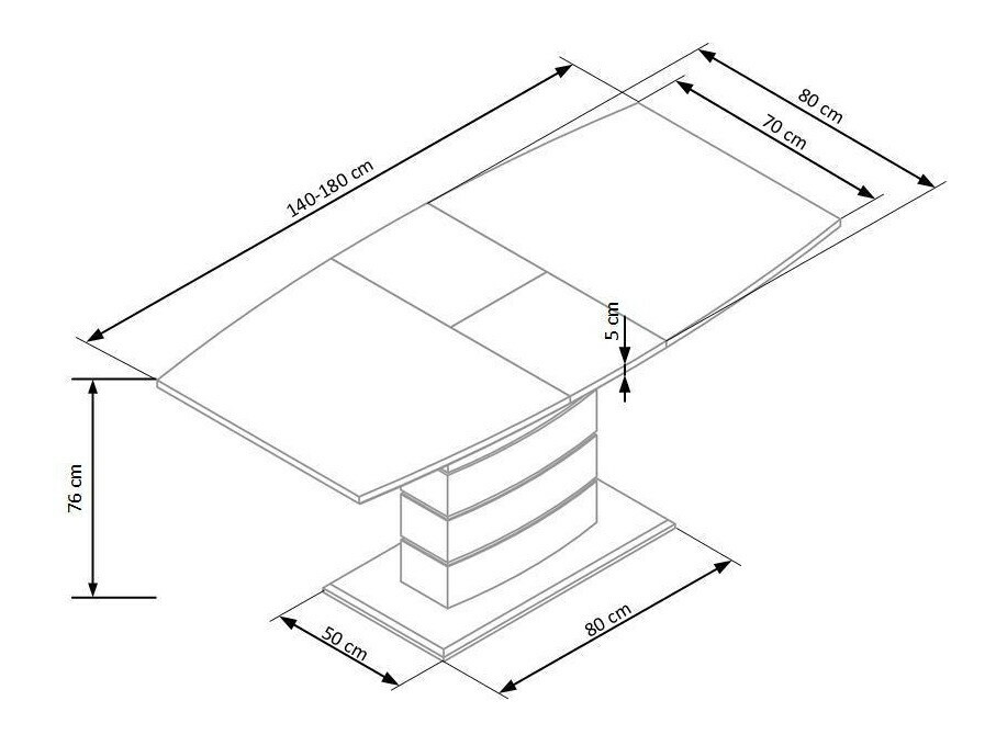 Conjunto para refeições Houston 767