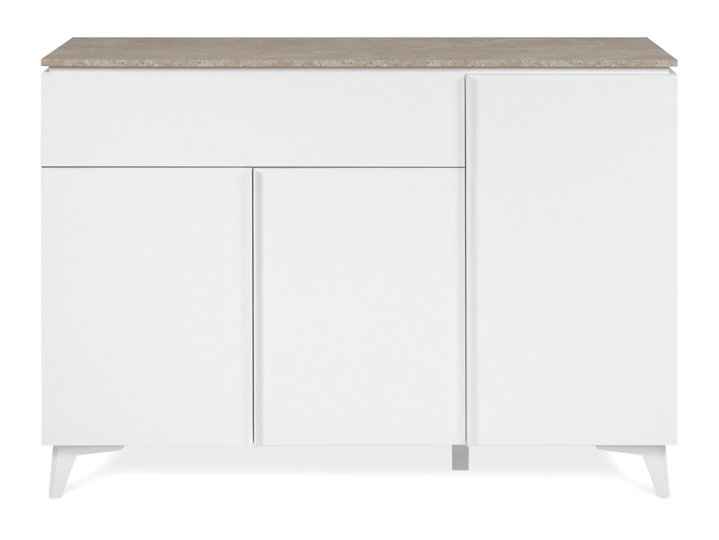 Cómoda Findlay V101 (Branco + Castanho claro)