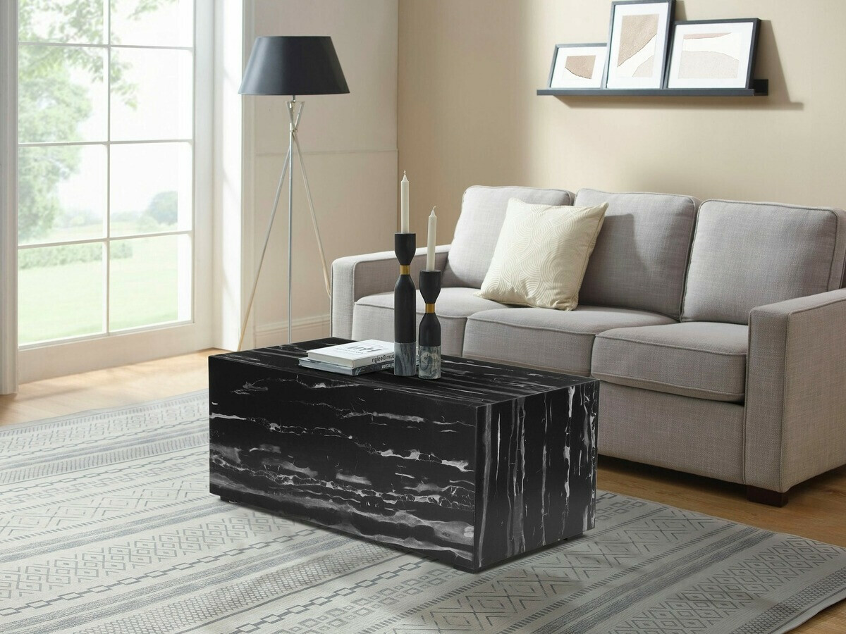 Mesa de centro Denton 851 (Mármore preto)