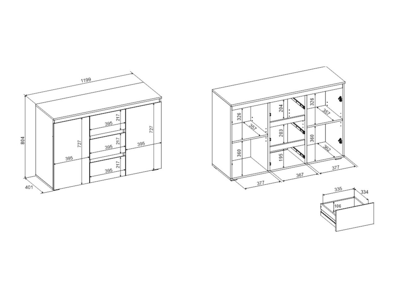 Cómoda Findlay L100