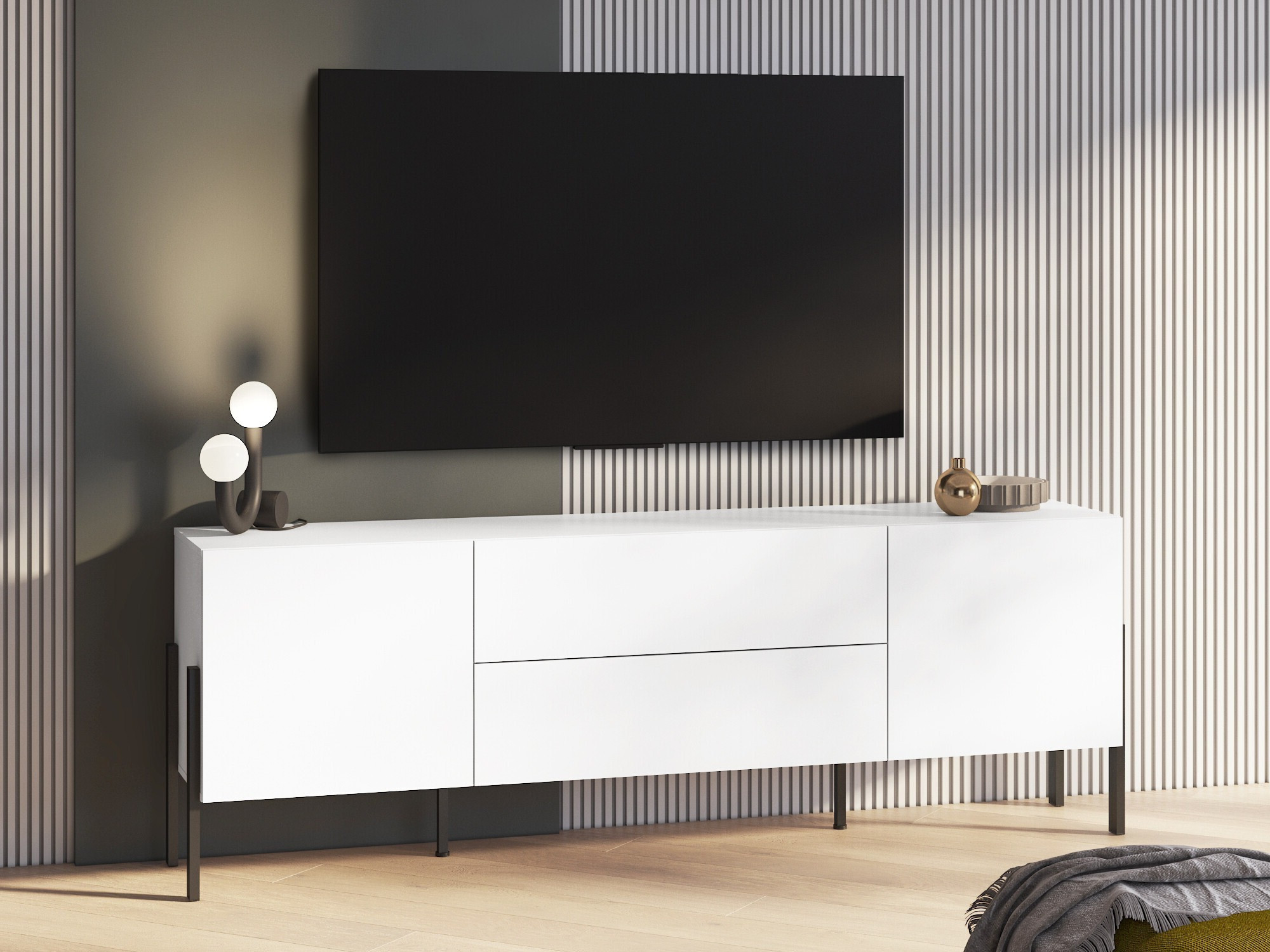 Móvel de TV Etsore 102 (Branco)