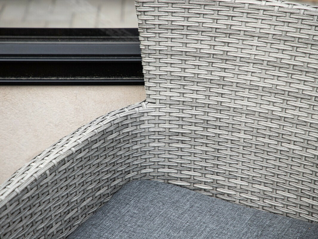 Cadeira para o exterior Dallas 4636 (Cinzento)