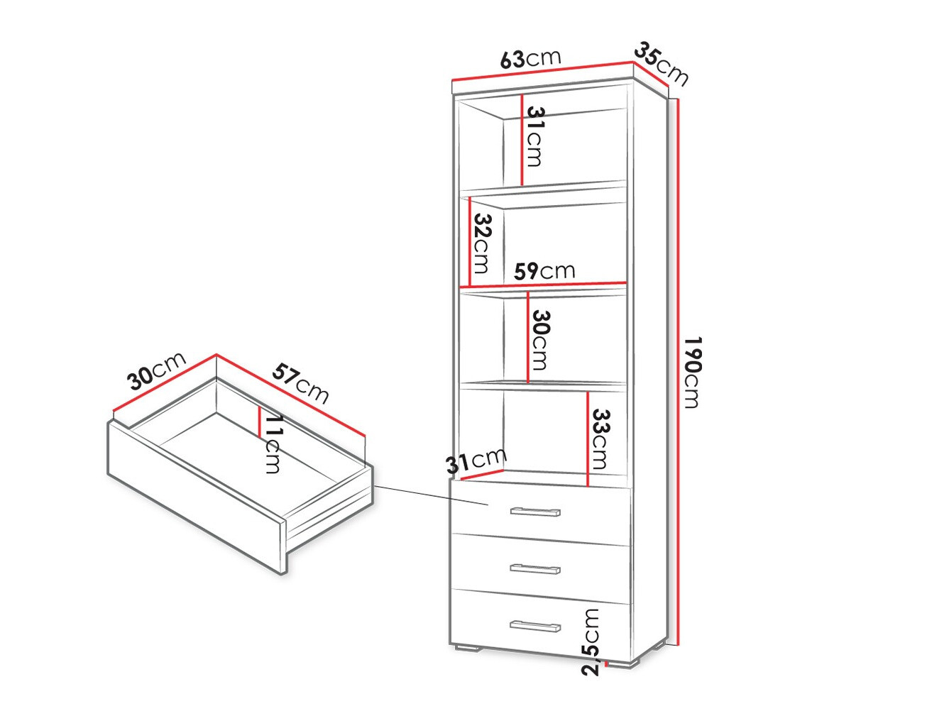 Estante Comfivo Casus