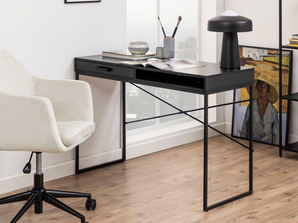 Mesa de escritório Norsica Sevferi 190 (Preto)