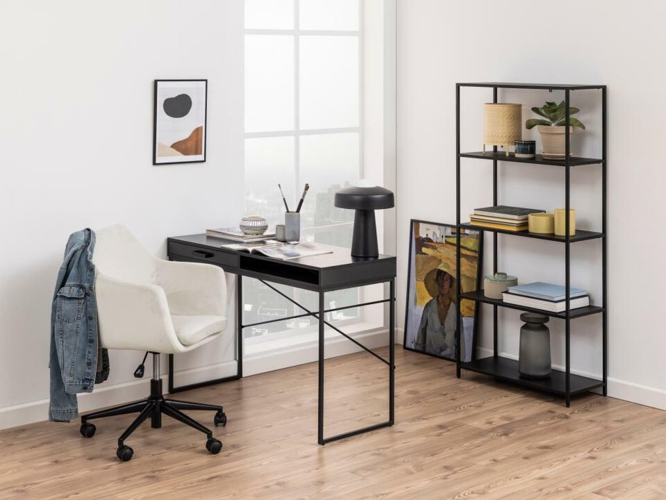 Mesa de escritório Norsica Sevferi 190 (Preto)