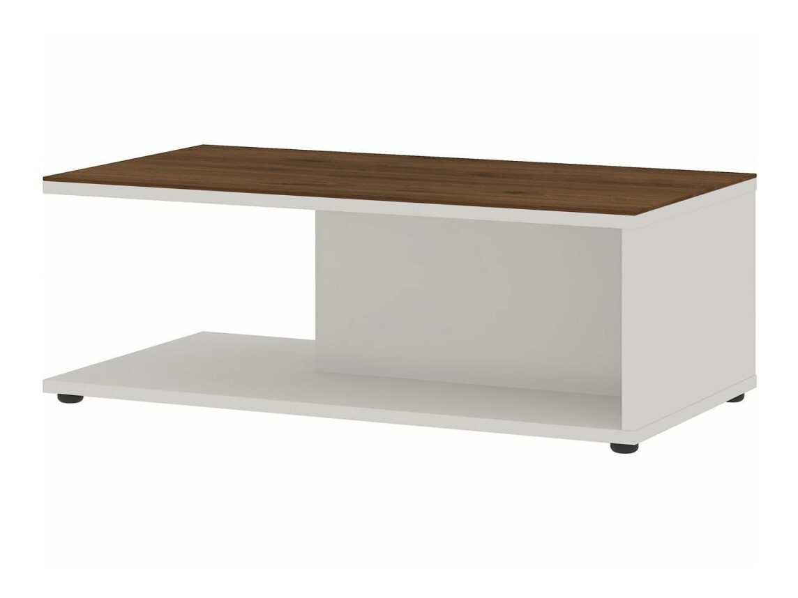 Mesa de centro Revteno 109 (Cinzento claro+ Noz)