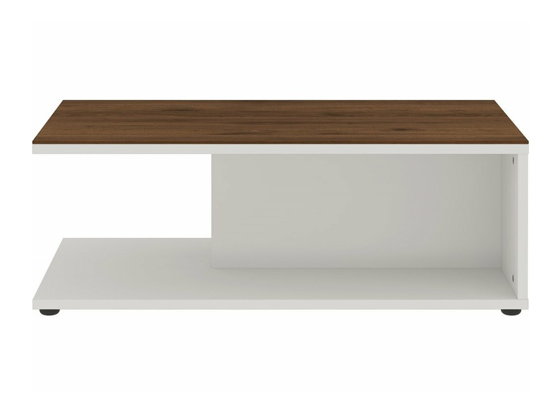 Mesa de centro Revteno 109 (Cinzento claro+ Noz)