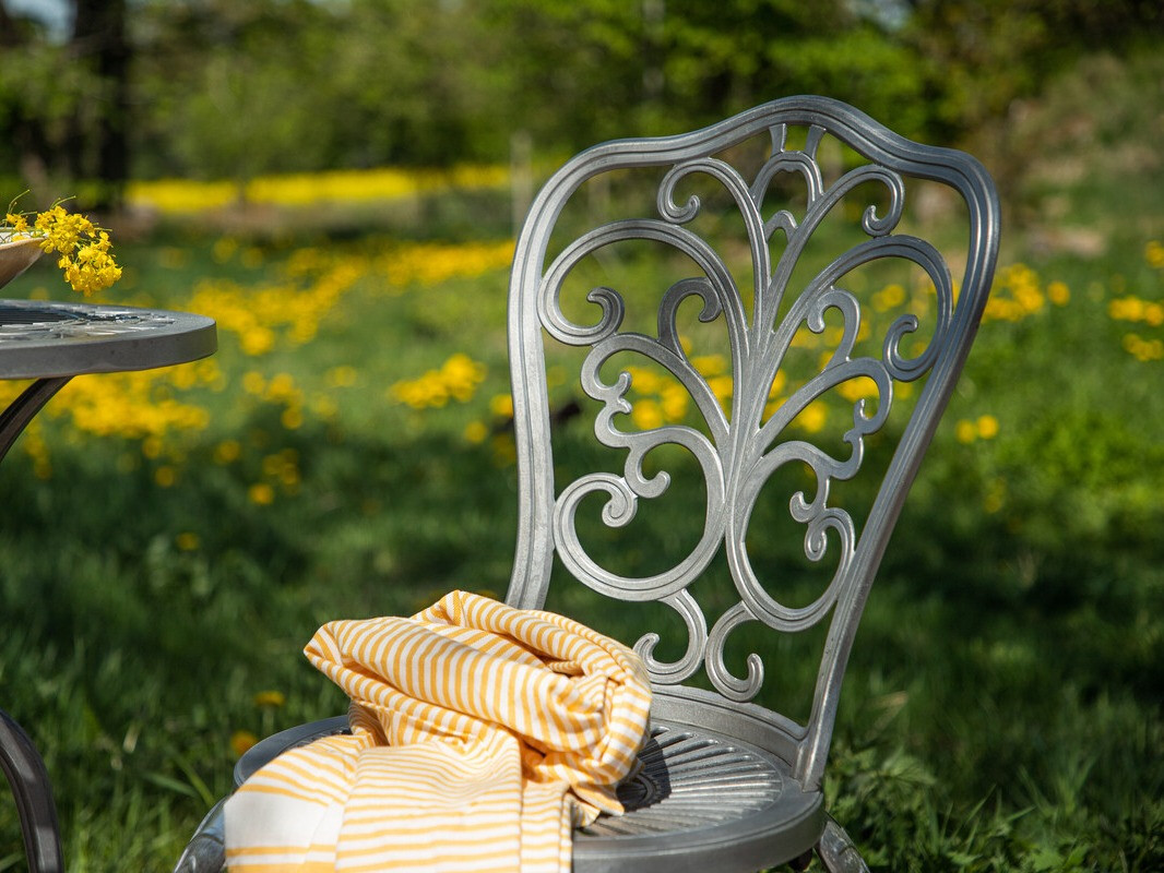 Conjunto para varanda Dallas 4462 (Prateado)