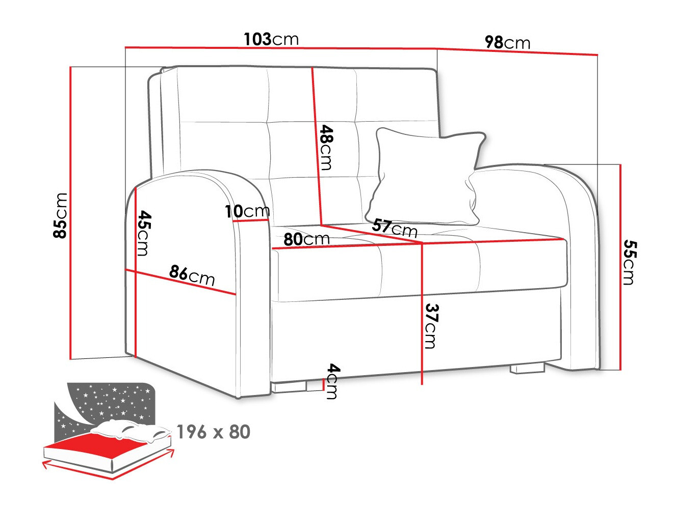 Poltrona Silona I (Aragon 03)