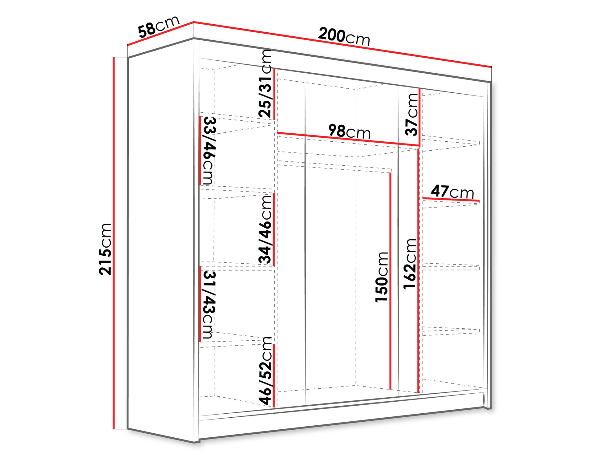 Roupeiro Closico Plenor VI (Caxemira)