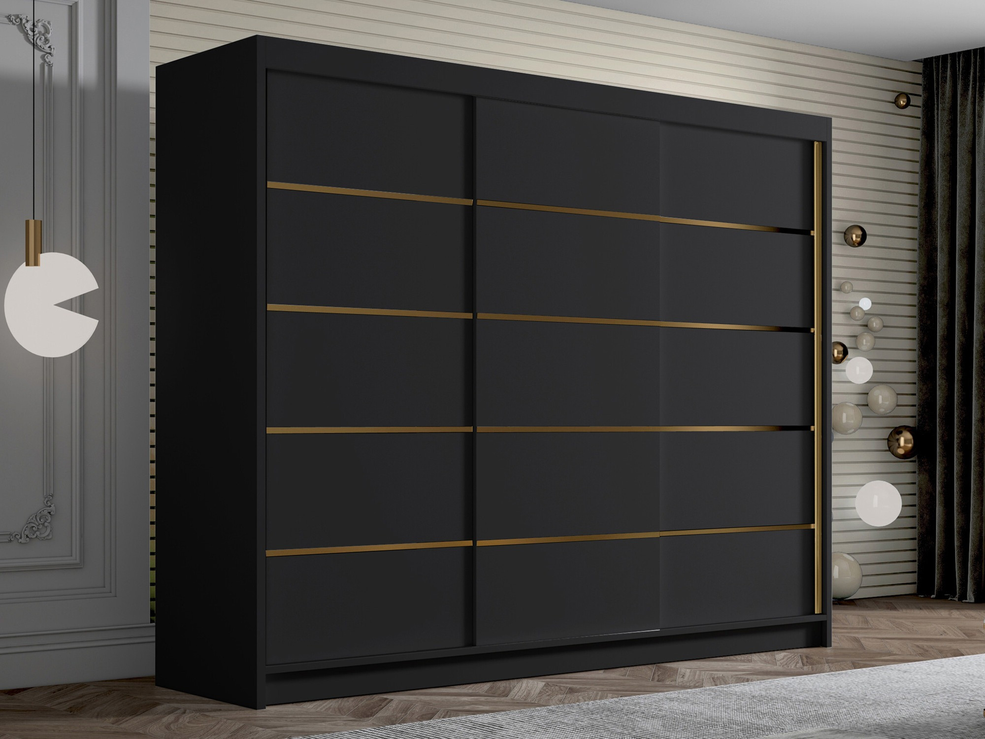 Roupeiro Closico Veltron II (Preto)