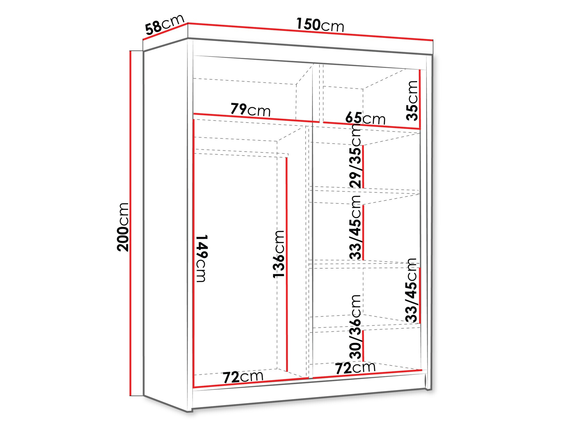 Roupeiro Closico 187 (Caxemira)
