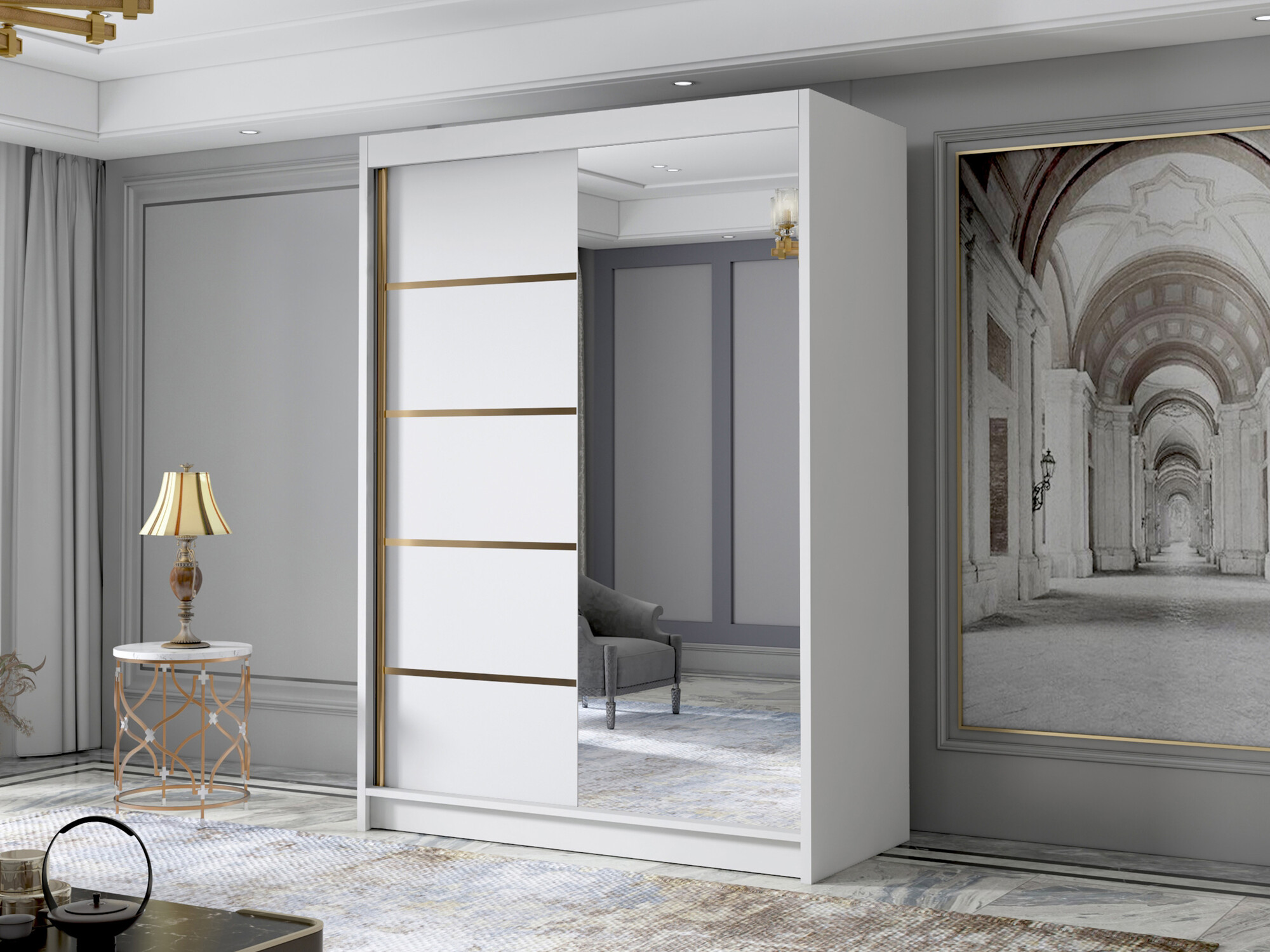 Roupeiro Closico 188 (Branco)