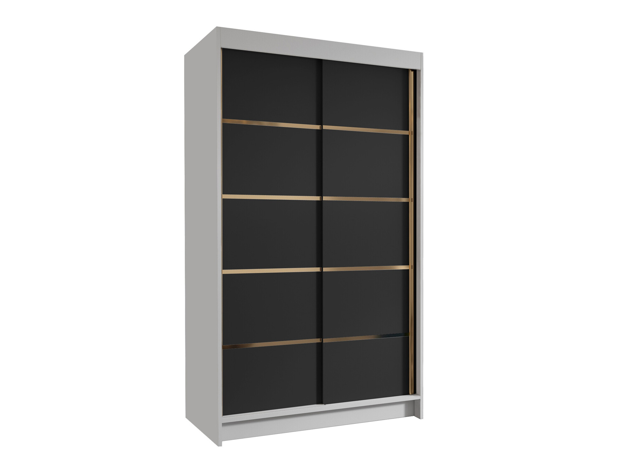 Roupeiro Closico Corden III (Branco + Preto)
