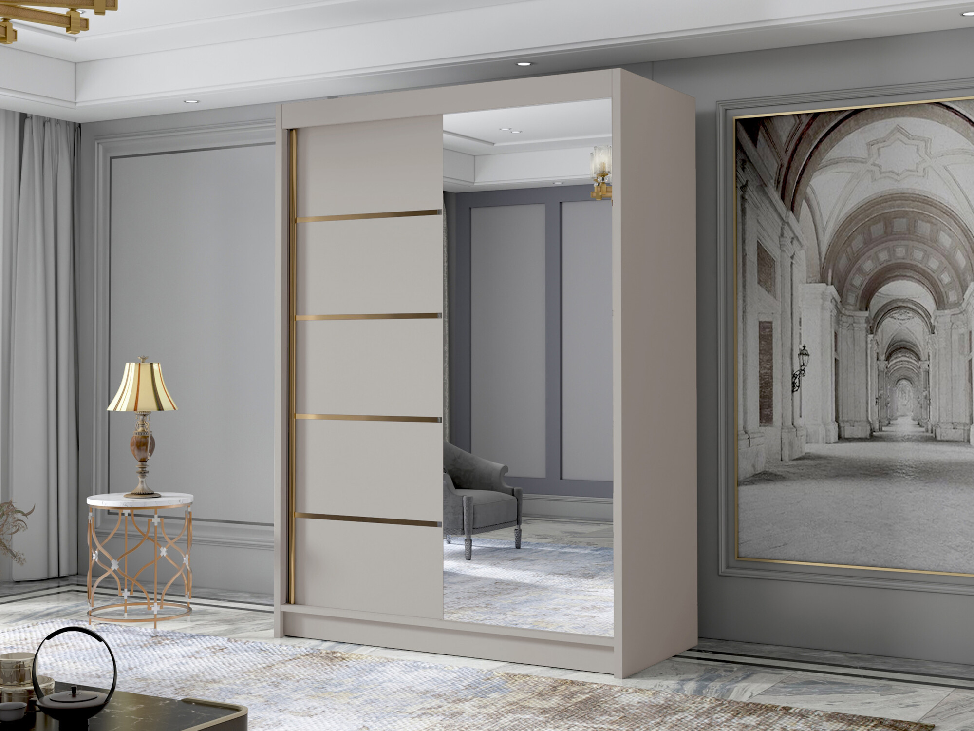 Roupeiro Closico Fornix III (Caxemira)