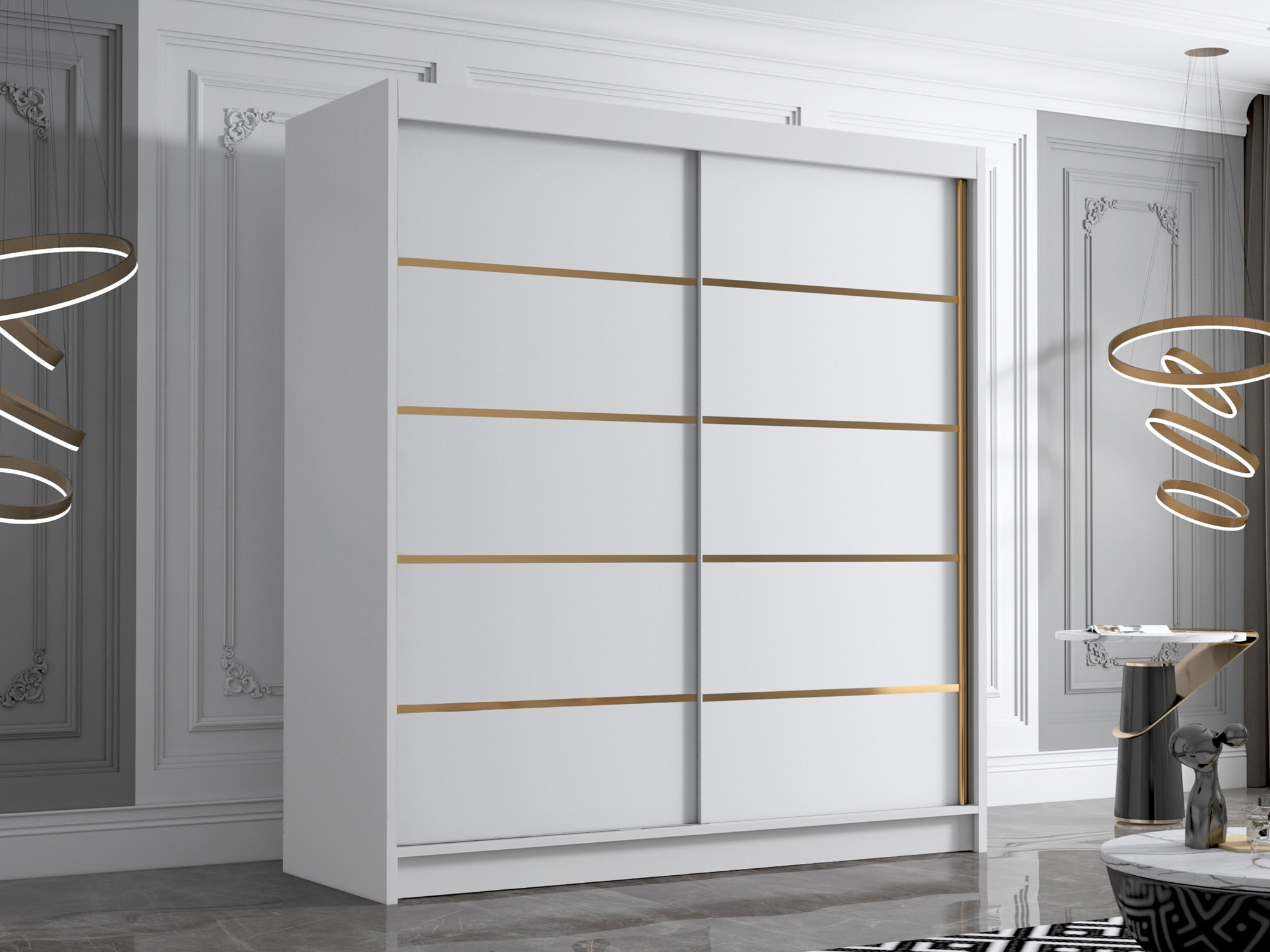 Roupeiro Closico Vallor III (Branco)