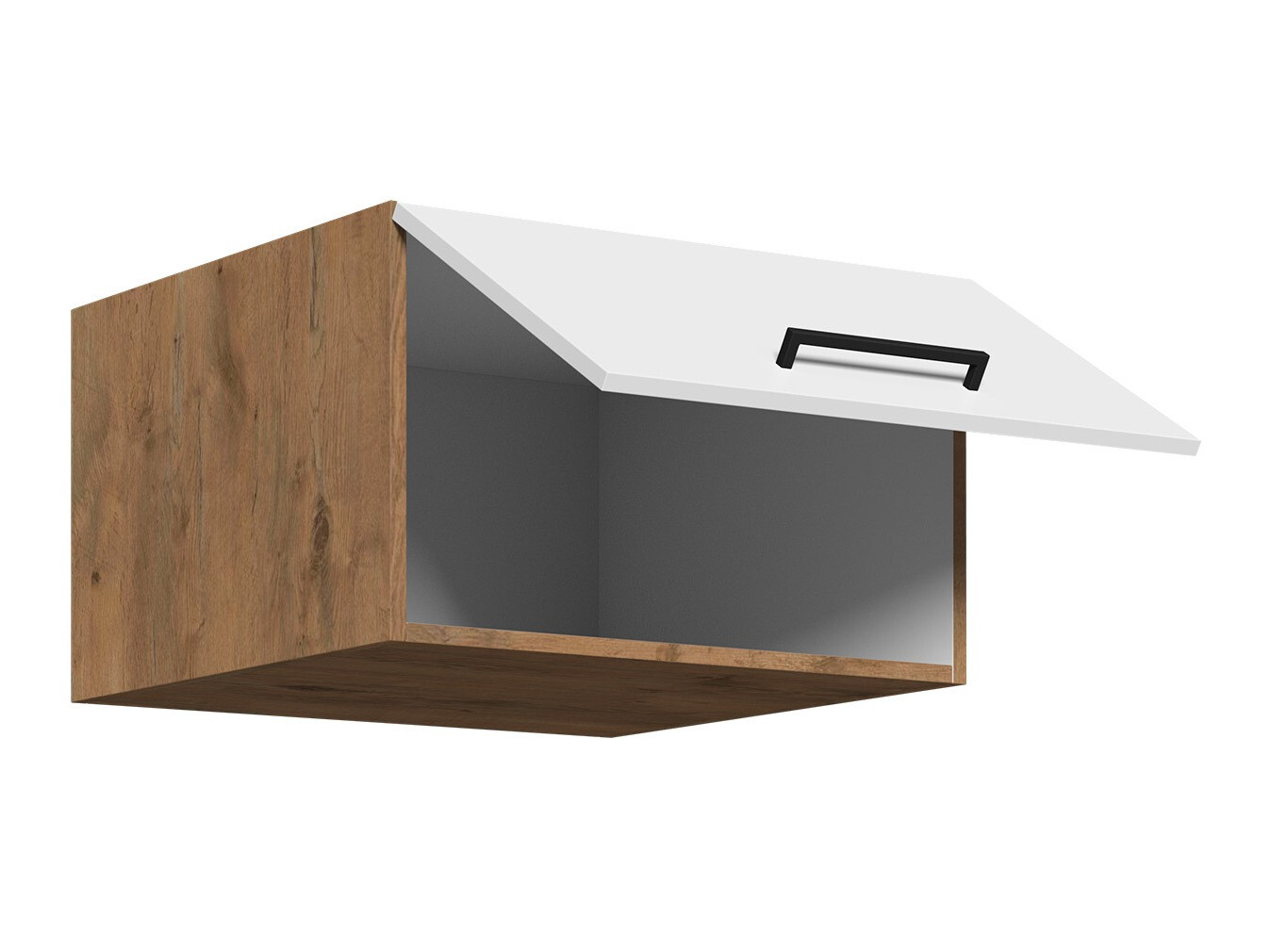 Armário modular suspenso Wood Dark 110