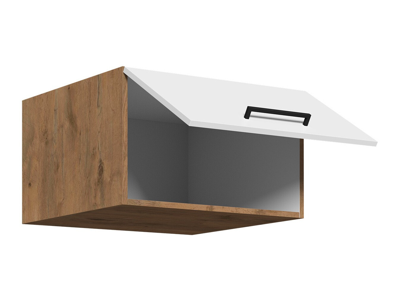 Armário modular suspenso Wood Grey 124