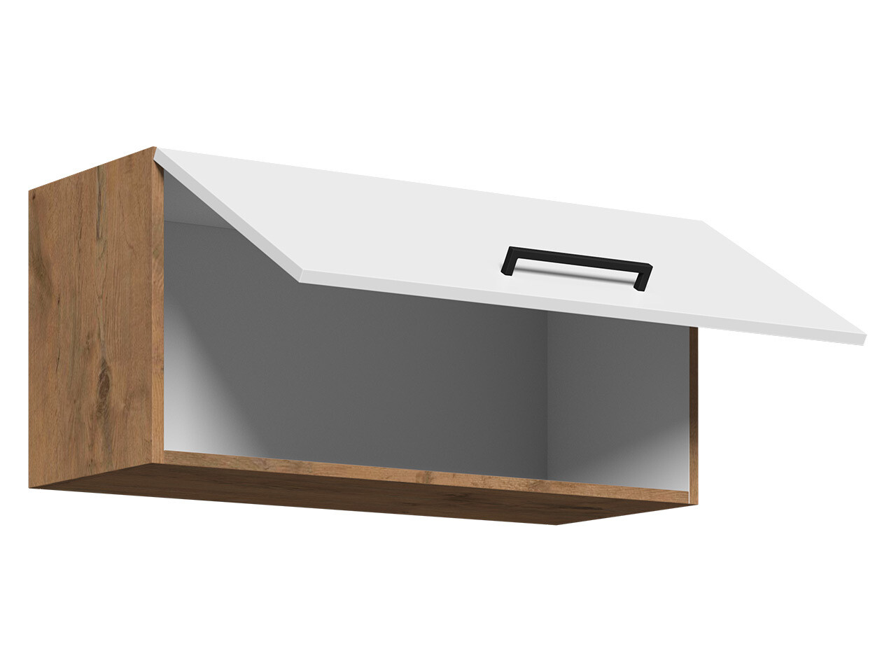 Armário modular suspenso Wood Grey 129