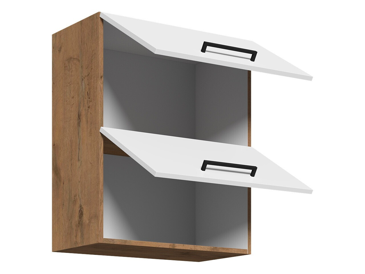 Armário modular suspenso Wood Grey 130