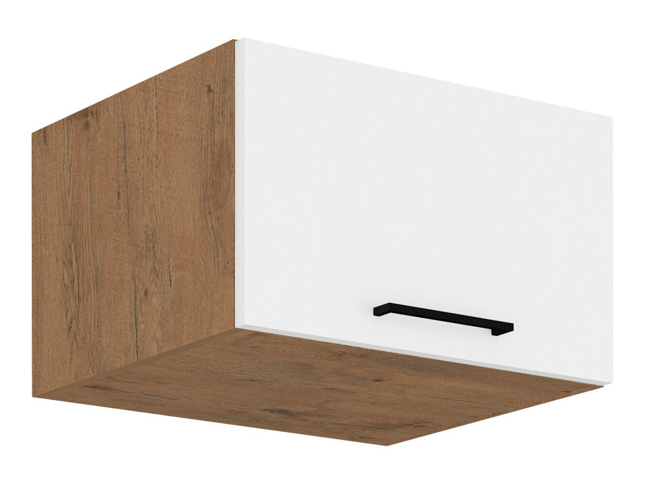 Armário modular suspenso Wood White 124