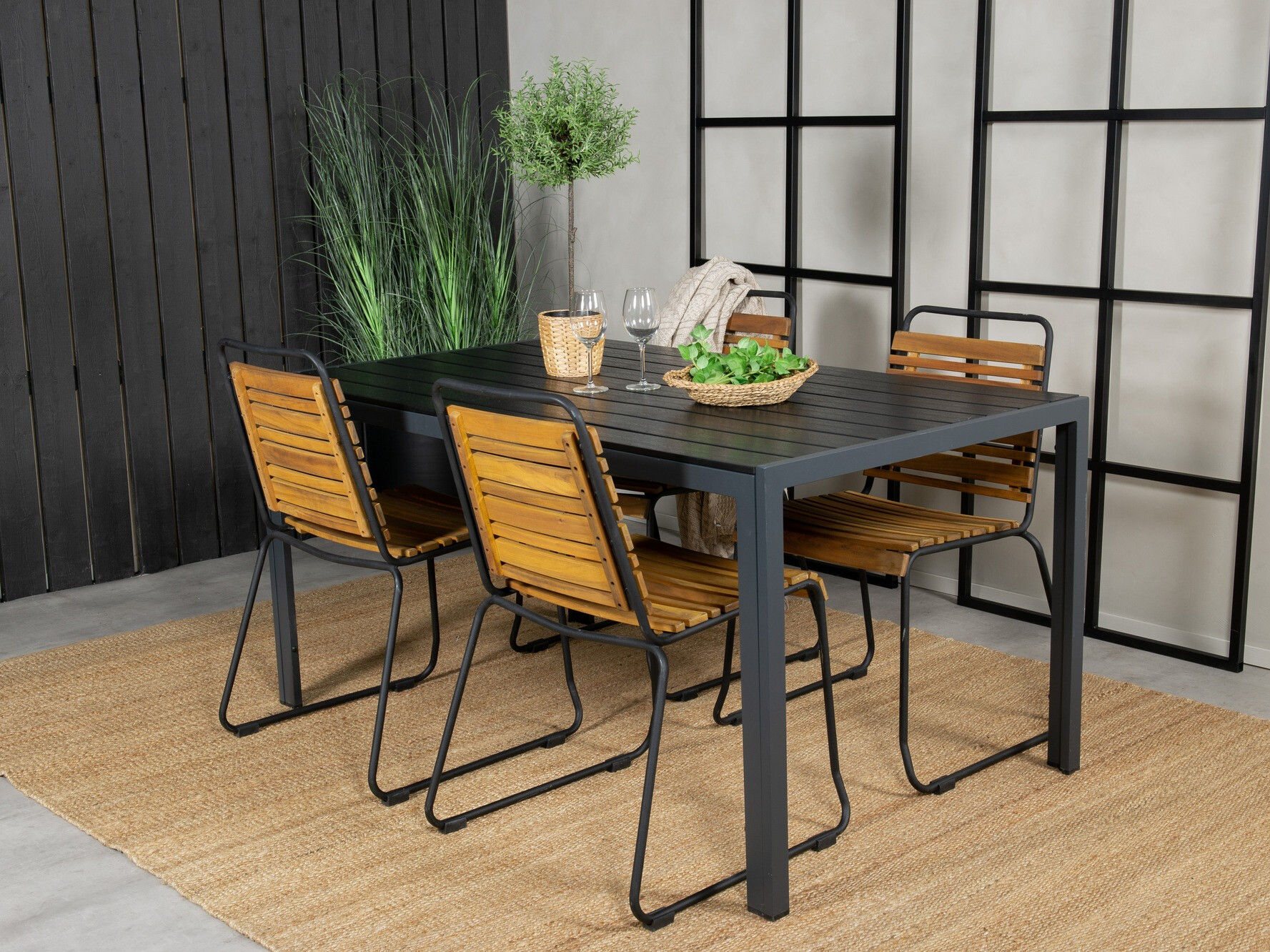 Conjunto de mesa e cadeiras Dallas 3865