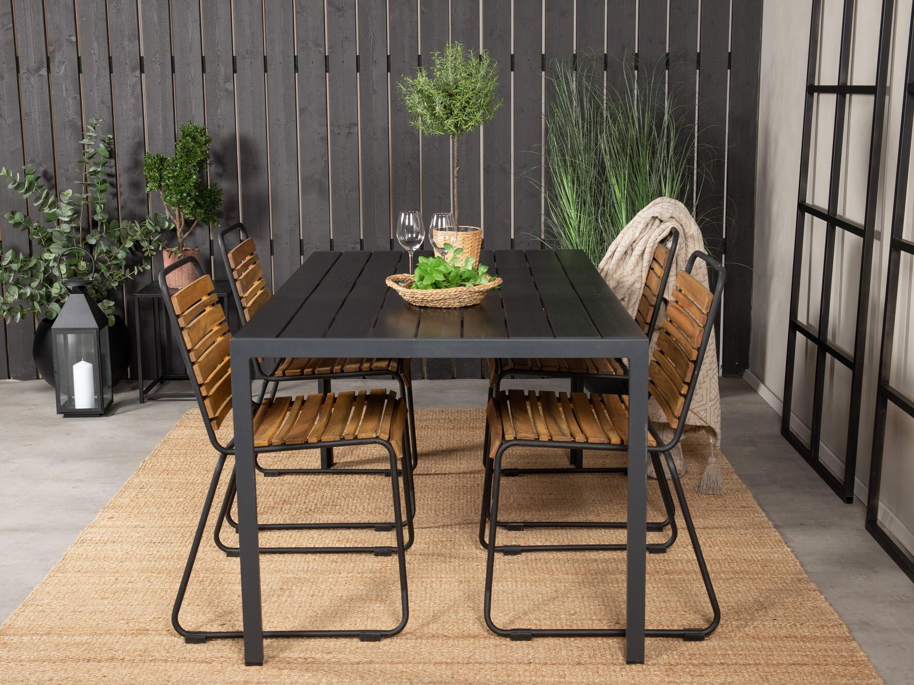 Conjunto de mesa e cadeiras Dallas 3865