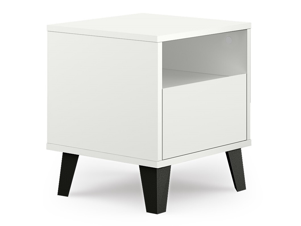 Mesa de cabeceira Mandeville 123 (Branco)