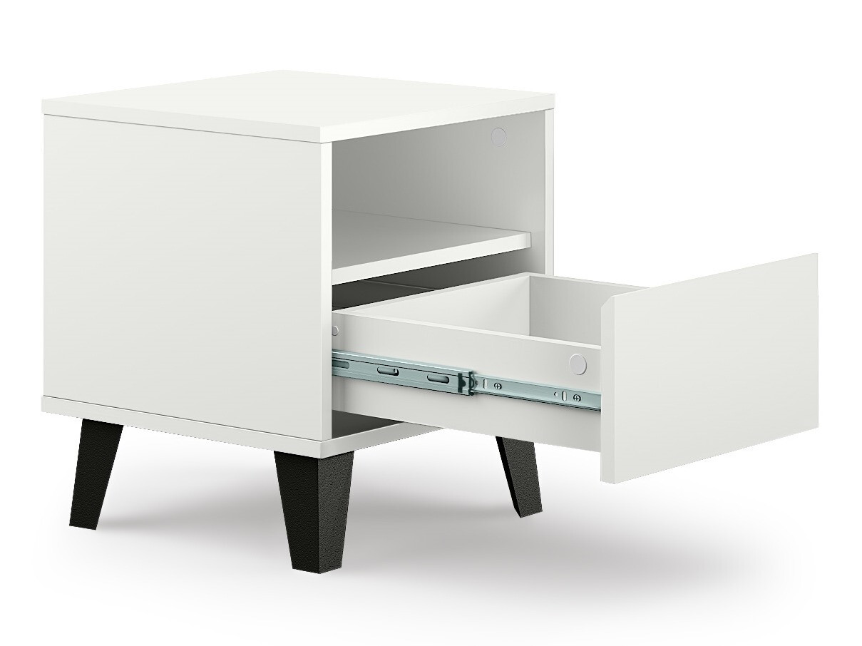 Mesa de cabeceira Mandeville 123 (Branco)