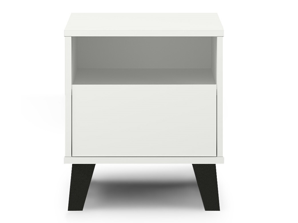 Mesa de cabeceira Mandeville 123 (Branco)